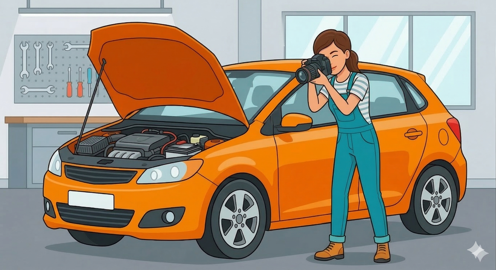 Schritt 1: Aufnahme am Objekt